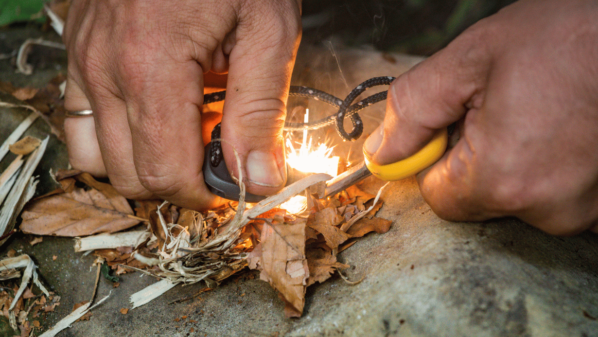 Krzesiwo bushcraft